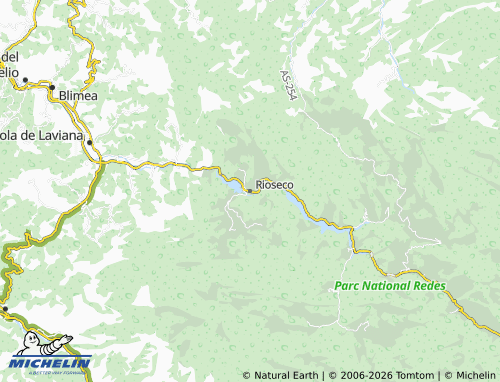 MICHELIN-Landkarte Rioseco - ViaMichelin