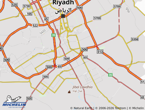 Carte MICHELIN al-Mansourah - ViaMichelin