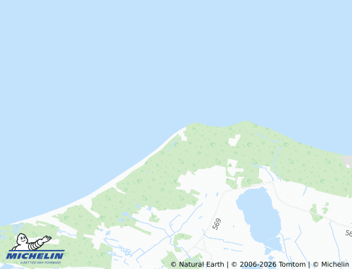 MICHELIN-Landkarte Lild Strand - ViaMichelin