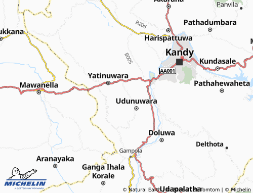 Mappa MICHELIN Deliwala - ViaMichelin