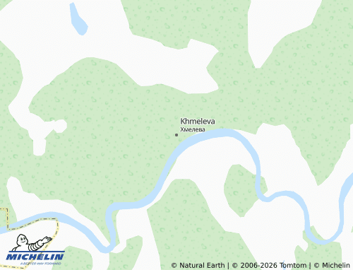 MICHELIN-Landkarte Khmeleva - ViaMichelin