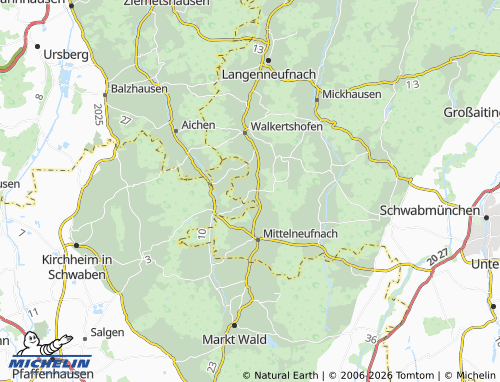 Mappa MICHELIN Reichertshofen - ViaMichelin
