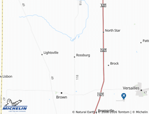 Carte MICHELIN Rossburg - ViaMichelin