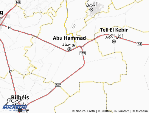 Mappa MICHELIN al-'Iraqi - ViaMichelin