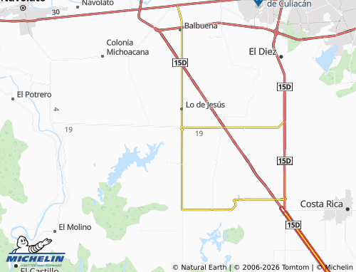 Mappa MICHELIN Manuel Gómez Morín - ViaMichelin