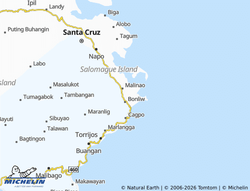 MICHELIN Kay Duke map - ViaMichelin