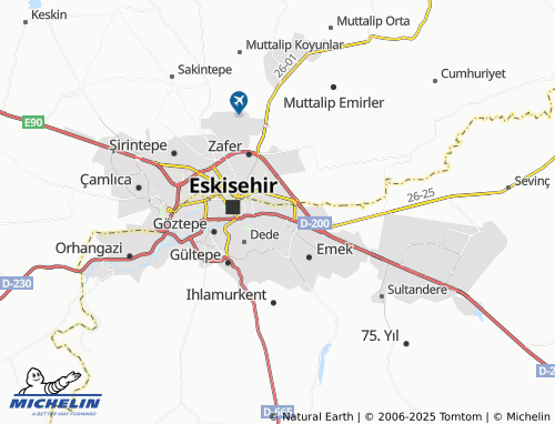 MICHELIN Gökmeydan map - ViaMichelin