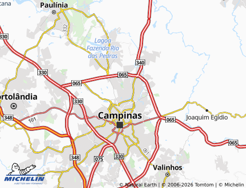 Mapa MICHELIN Parque Taquaral - ViaMichelin