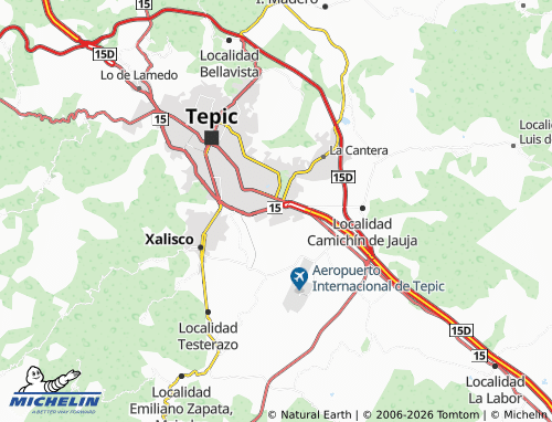 Kaart MICHELIN Lago David - ViaMichelin