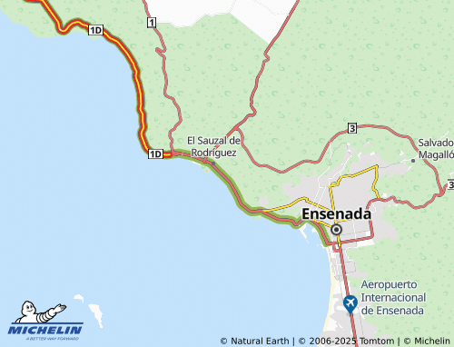 MICHELIN Villa Floresta Infonavit map - ViaMichelin
