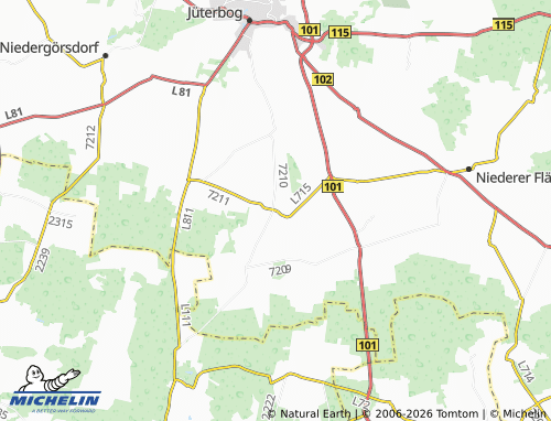 Mapa MICHELIN Langenlipsdorf - ViaMichelin