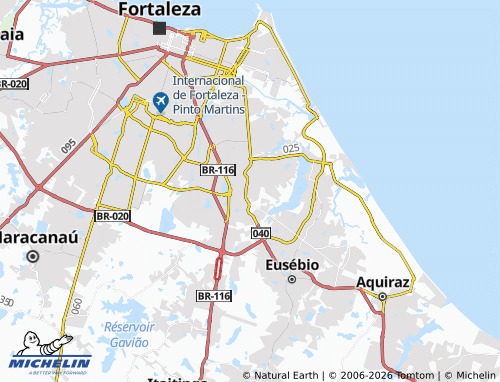 Mapa MICHELIN Guajerú - ViaMichelin