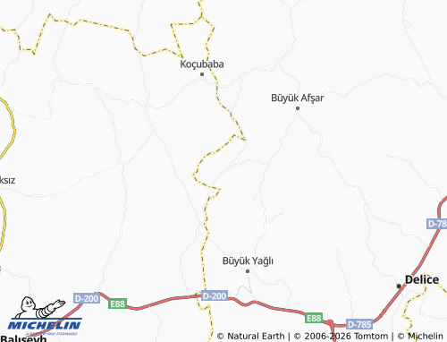 MICHELIN Elmalı map - ViaMichelin