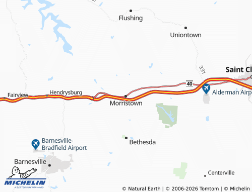 Mappa MICHELIN Morristown - ViaMichelin