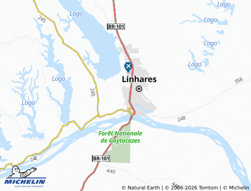Mapa MICHELIN Juparanã - ViaMichelin