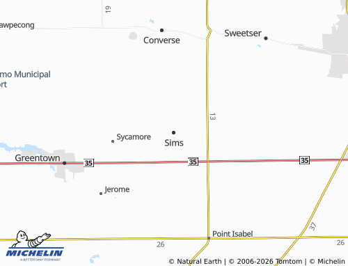 Mappa MICHELIN Sims - ViaMichelin