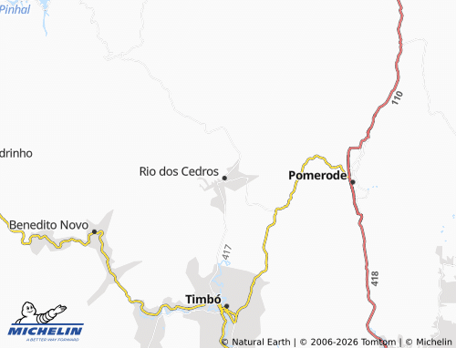 MICHELIN Centro map - ViaMichelin