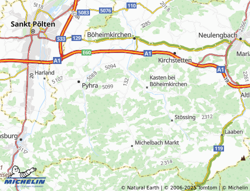 Mapa MICHELIN Fahrafeld - ViaMichelin