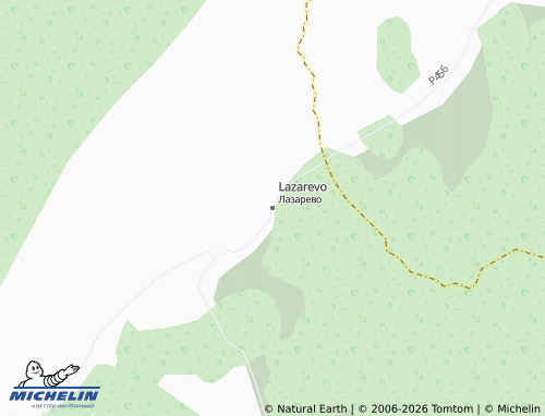 MICHELIN-Landkarte Lazarevo - ViaMichelin