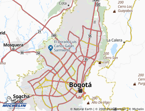 Carte MICHELIN Bonanza - ViaMichelin
