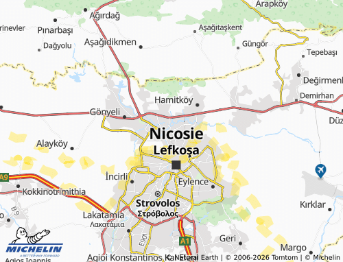 MICHELIN-Landkarte Kızılay - ViaMichelin