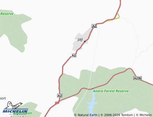 Mappa MICHELIN Birnin Yero - ViaMichelin
