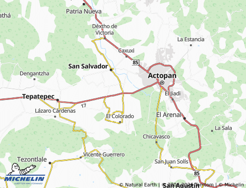 Mappa MICHELIN San Antonio Zaragoza - ViaMichelin