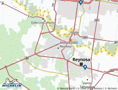 MICHELIN Bugambilias map - ViaMichelin