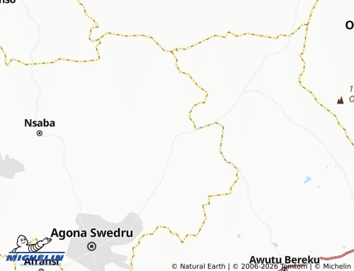 Mapa MICHELIN Mankrong Nkwanta - ViaMichelin
