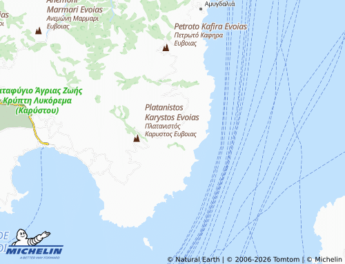 MICHELIN Elaionas map - ViaMichelin