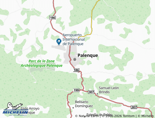 MICHELIN Santa Cruz map - ViaMichelin