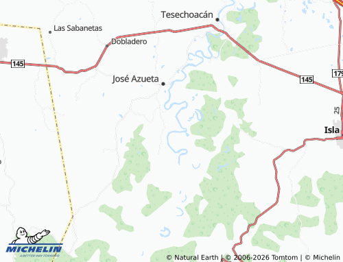 Mappa MICHELIN Las Cadenas - ViaMichelin