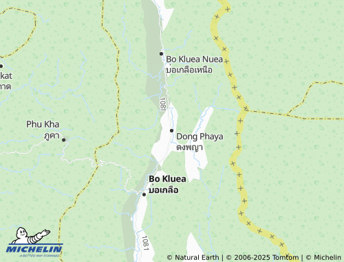 MICHELIN Dong Phaya map - ViaMichelin