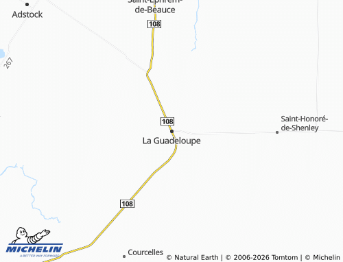 Carte MICHELIN La Guadeloupe - ViaMichelin