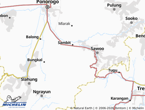 Carte MICHELIN Maguwan - ViaMichelin