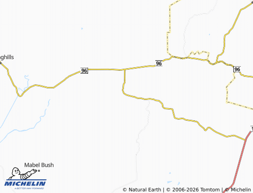 Mapa MICHELIN Pebbly Hill - ViaMichelin