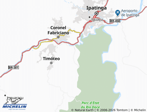 MICHELIN Alphaville map - ViaMichelin