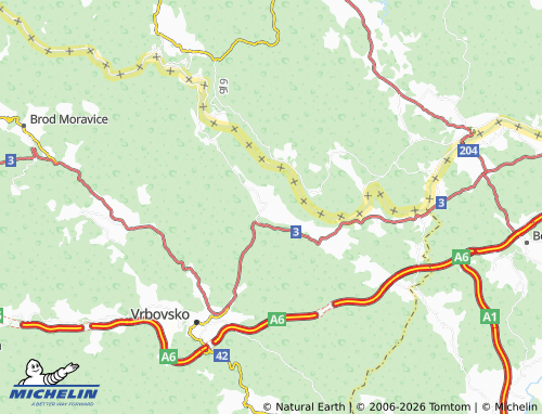 Mapa MICHELIN Lukovdol - ViaMichelin