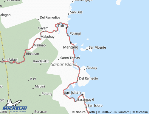 MICHELIN Santo Nino map - ViaMichelin