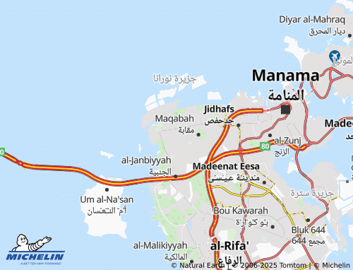Kaart MICHELIN Bluk 531 - ViaMichelin