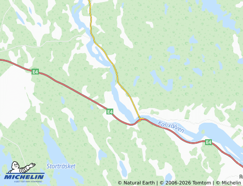 MICHELIN-Landkarte Börjelsbyn - ViaMichelin