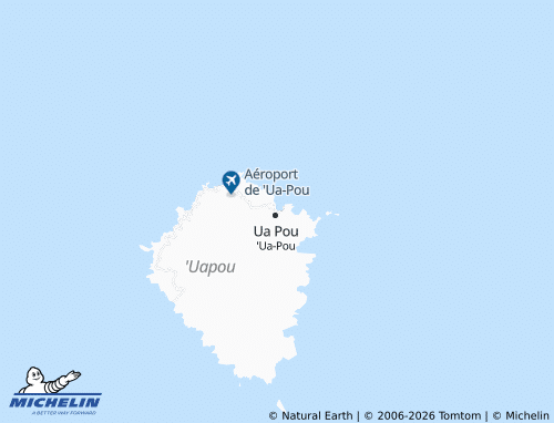 MICHELIN Hakahau map - ViaMichelin