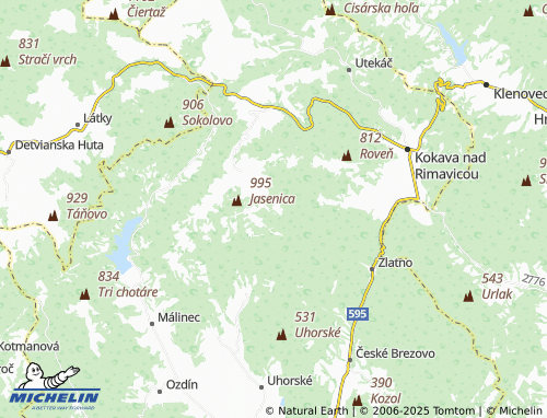 MICHELIN-Landkarte Salajka - ViaMichelin