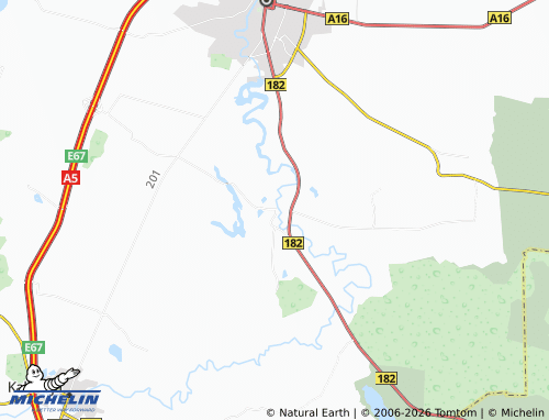 Mappa MICHELIN Liudvinavas - ViaMichelin
