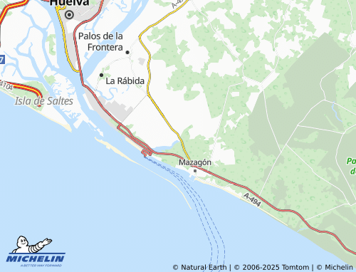 MICHELIN Las Madres del Avitor map - ViaMichelin