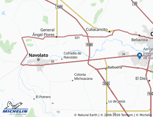 Mapa MICHELIN Yebavito - ViaMichelin