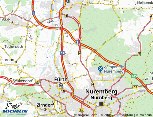 Mapa MICHELIN Boxdorf - ViaMichelin