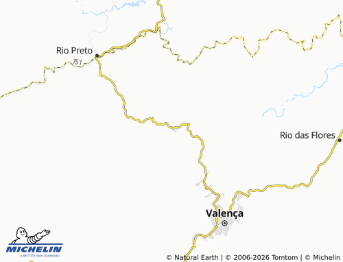 MICHELIN Pentagna map - ViaMichelin