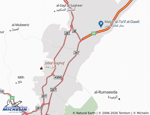 Carte MICHELIN alruwydif - ViaMichelin