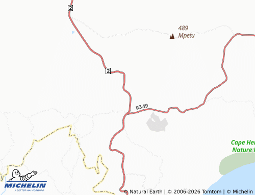 Kaart MICHELIN Mandela Bottom - ViaMichelin